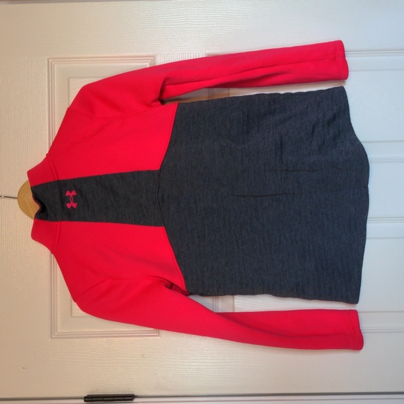 Youth large Under Armour half zip sweater - Picture 2 of 3
